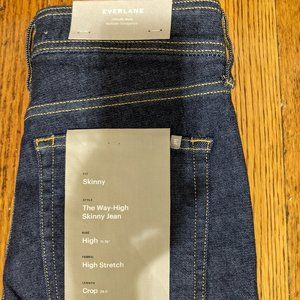 Cropped Everlane Skinny Jeans Size 28